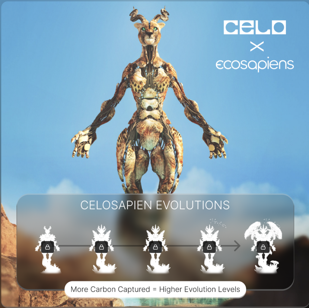 Ecosapiens Debuts Corporate Climate Collectibles on Celo