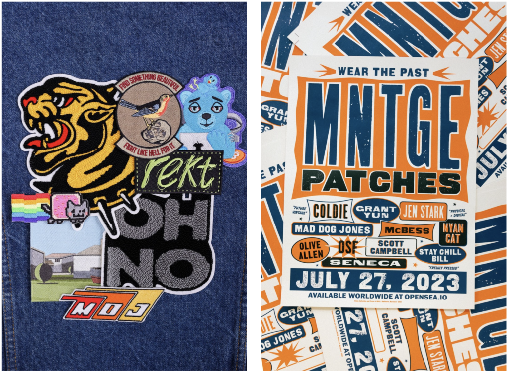 The Perfect Blend of Digital and Physical Still from MNTGE Patchwork