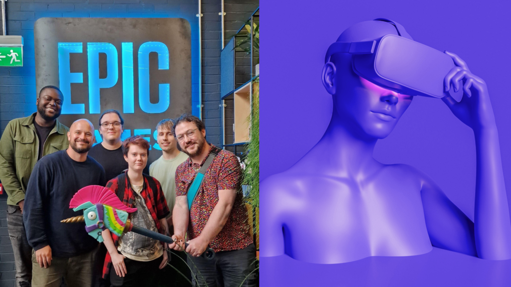 Fortnite Studio Revolutionizes In-Game Engagement karta team members at the office of Epic Games, creators and studio of Fortnite