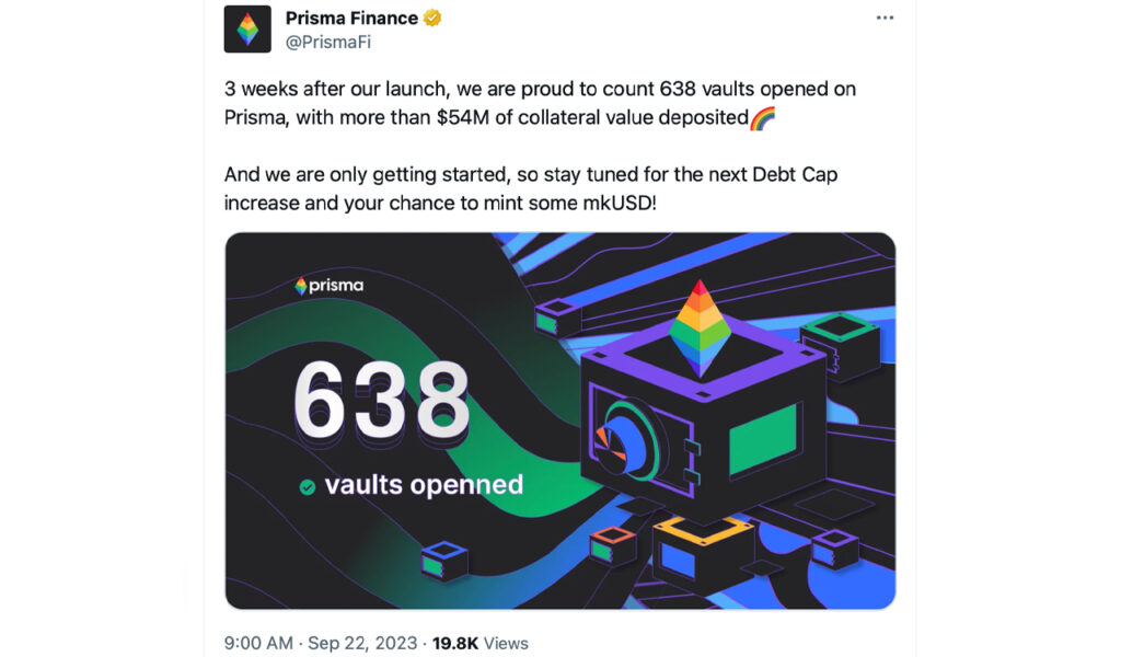 Liquid-Staking Token-Backed Stablecoin MKUSD Surges 27,000% in Under a Month