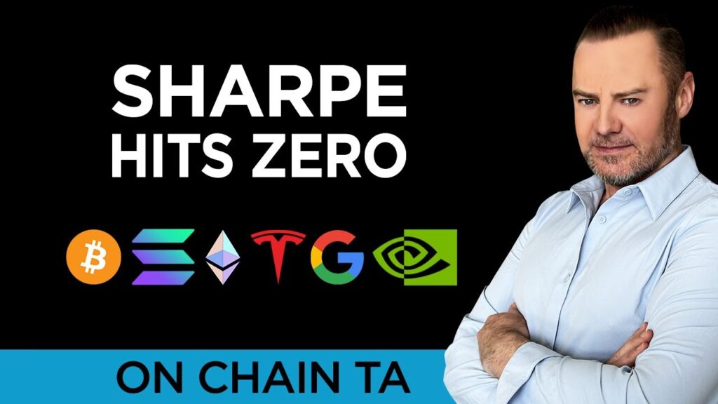 🧠Bitcoin’s Sharpe Ratio Hits ZERO — The Last Time This Happened = ??? 🔍📊
